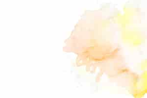 Free photo watercolors on white background