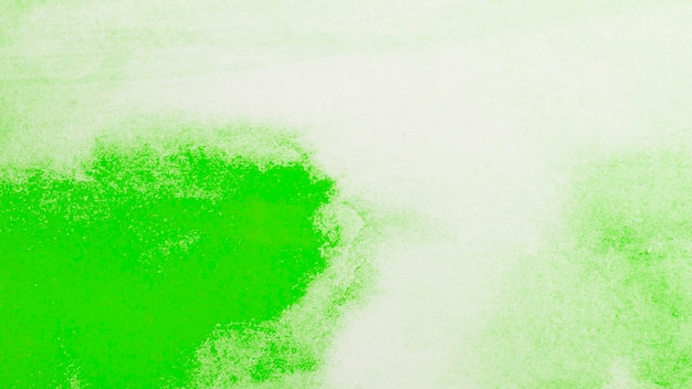 Watercolour gradient green paint abstract background