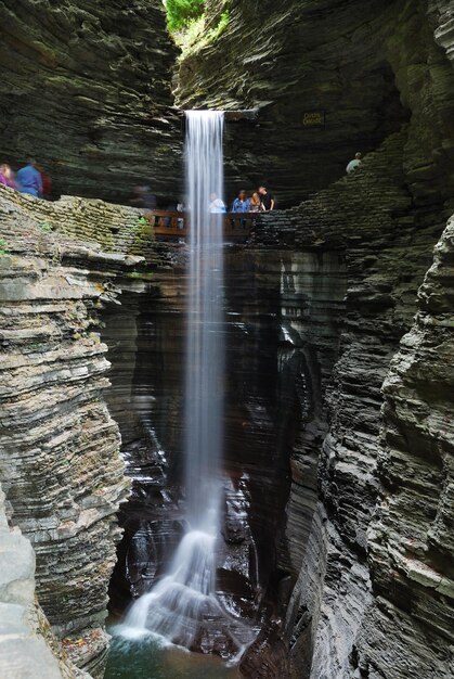 Waterfall closeup