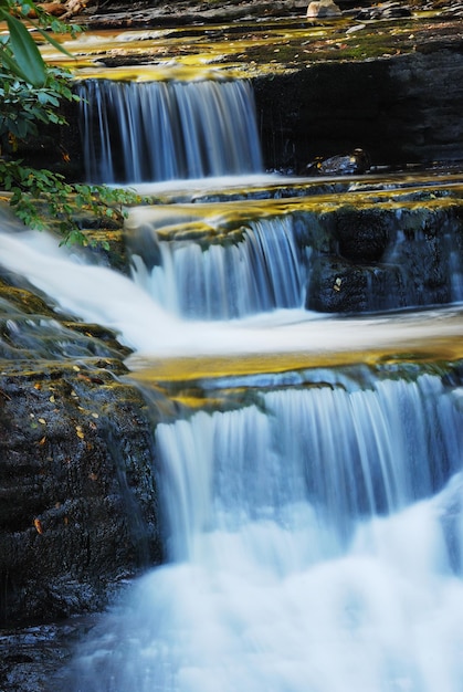 Free photo waterfall mountain