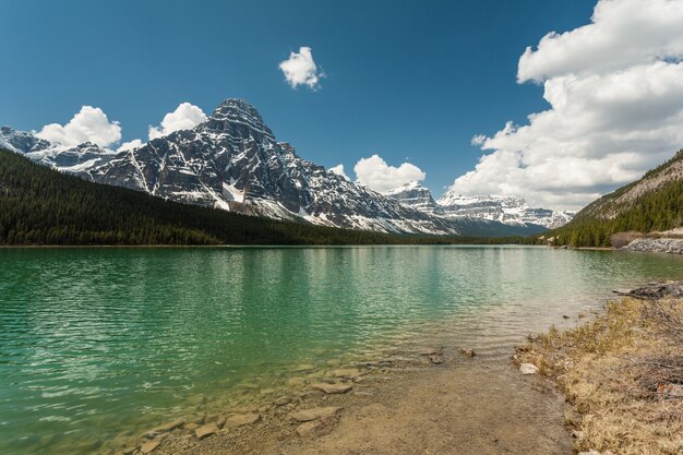 Waterfowl Lakes in the Rocky Mountains