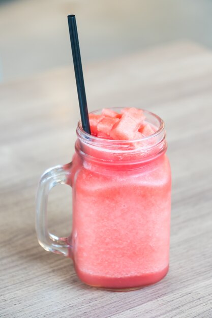 Free photo watermelon juice