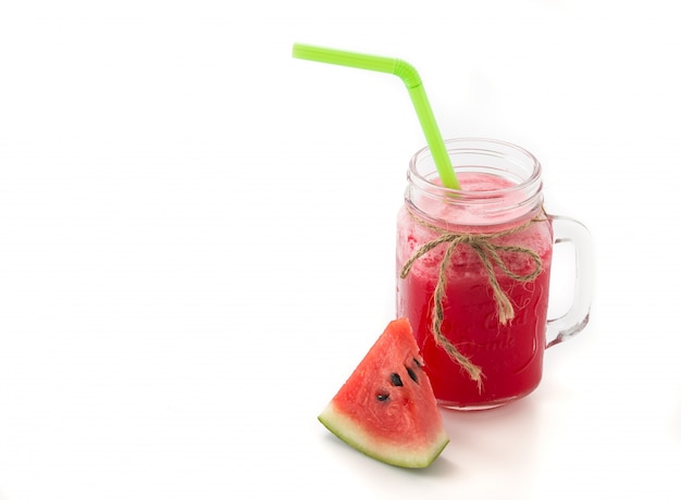 Free photo watermelon smoothie