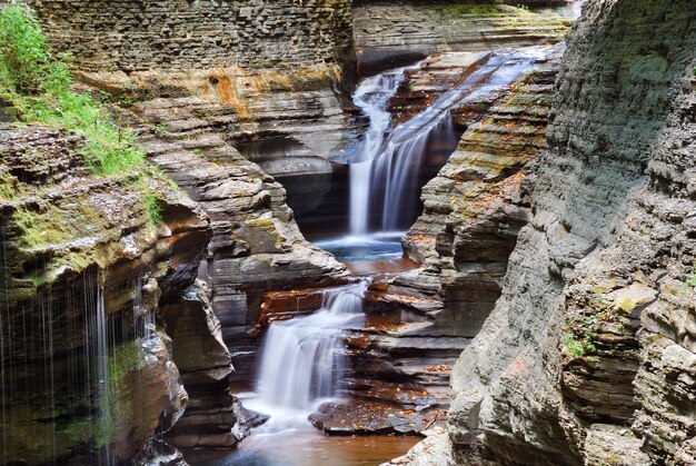 Watkins Glen waterfall