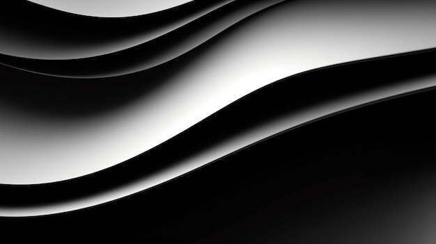 Free photo wavy black and white background