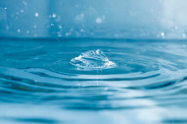 Wavy water background