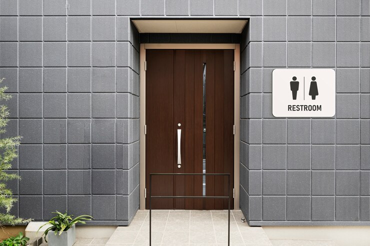 無料Photo 市内のトイレサイン