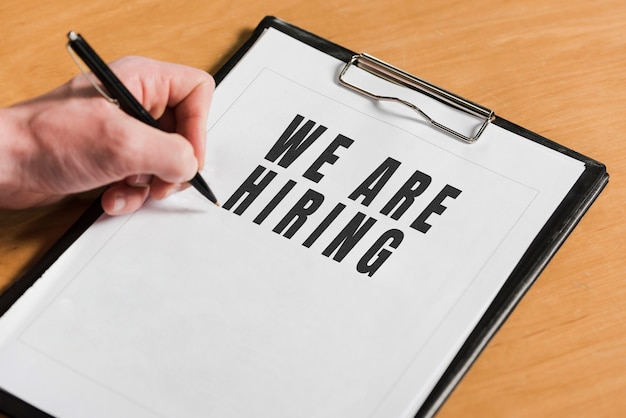 we are hiring digital collage
