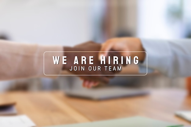 we are hiring digital collage