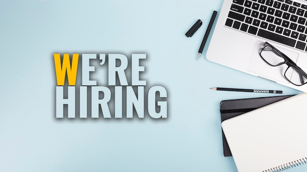 we are hiring digital collage