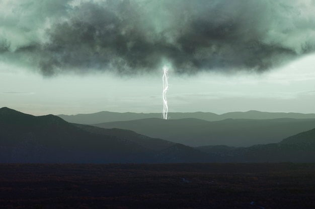 Weather effects collage