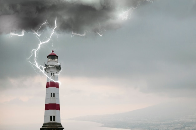 Foto gratuita collage di effetti meteorologici