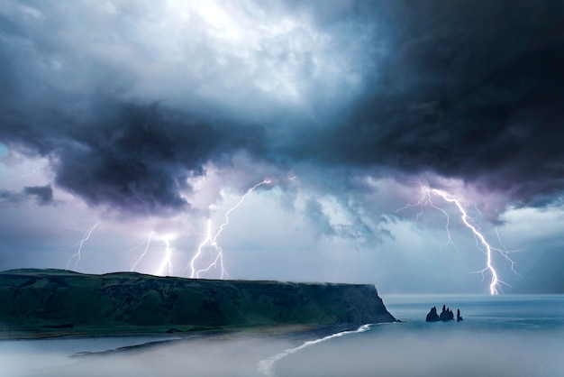 Foto gratuita composizione degli effetti meteorologici