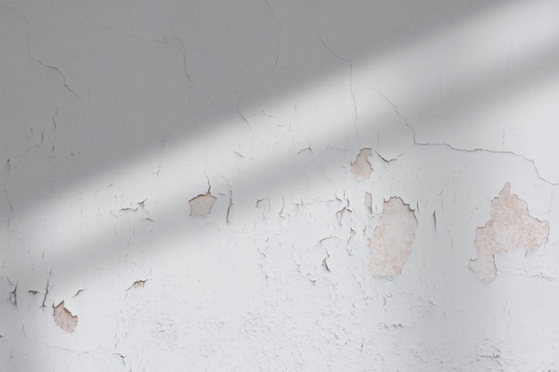 Weathered white wall