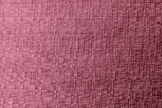 Weaved pink linen fabric