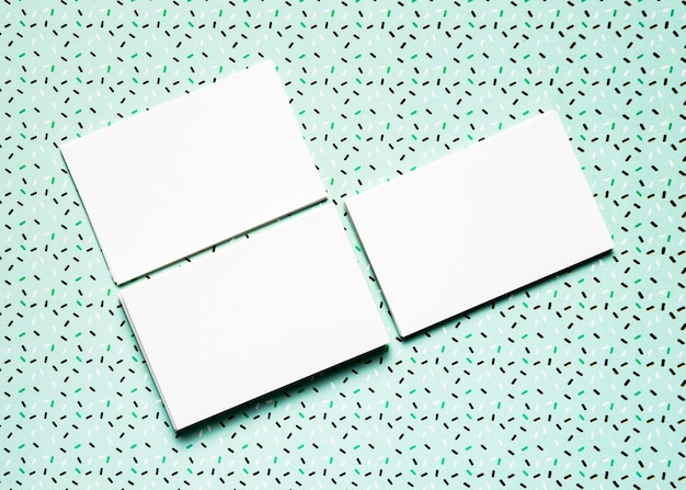 Free photo wedding invitations with teal background