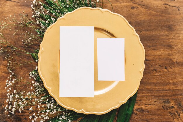 Wedding menu concept