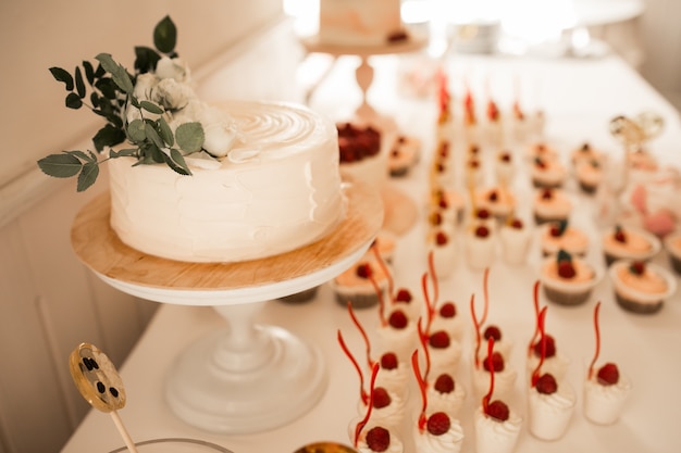 Wedding sweets and desserts