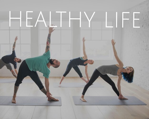 wellness health word phrase mix