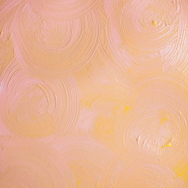 Free photo wet paint of gentle colors on canvas