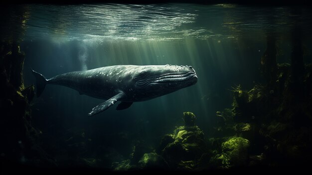 Whale ai image