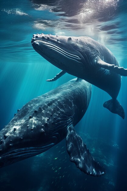 Whale ai image