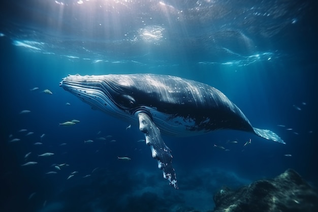 Whale ai image