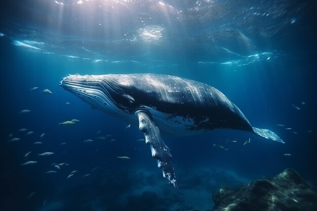 Whale ai image