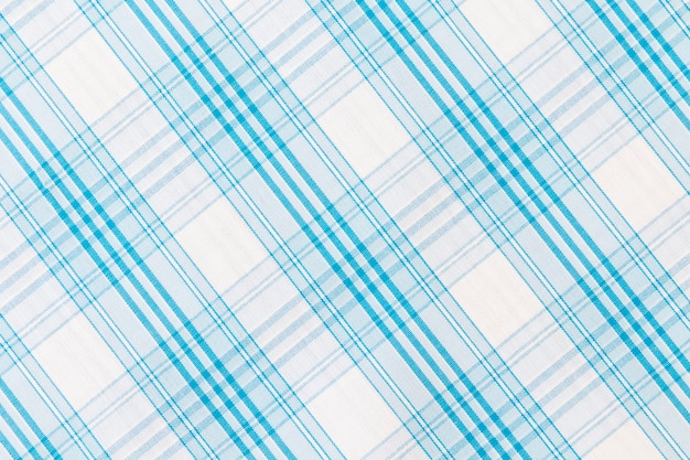 White and blue stripes textured fabric