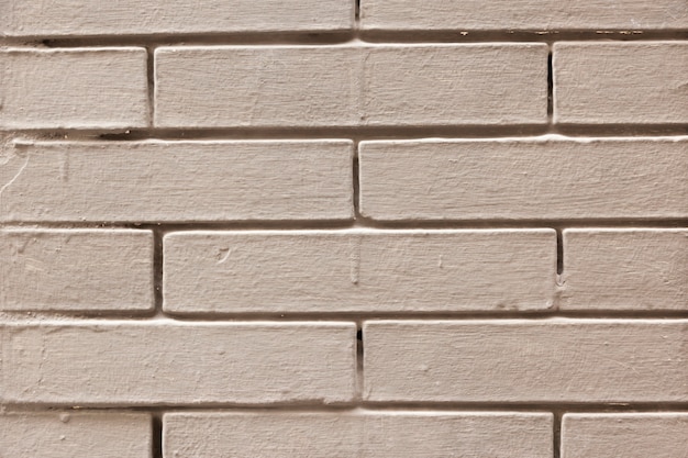 Free photo white brick wall background