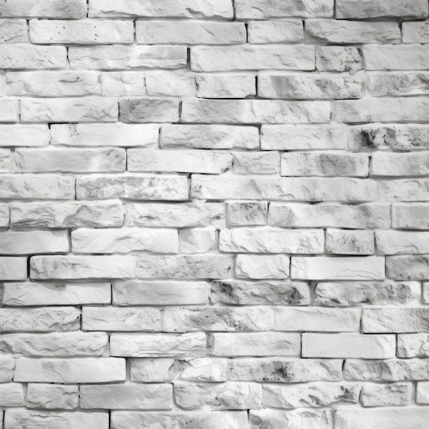 Free photo white brick wall texture or background