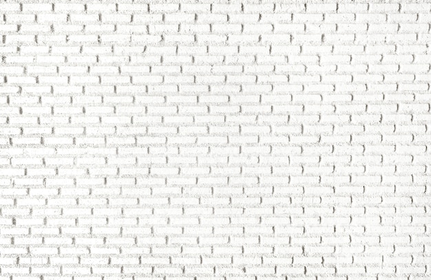 White brick wall textured wallpaper