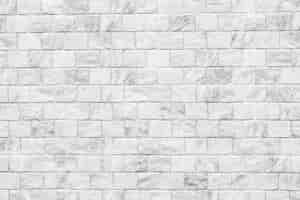 Free photo white brick wall textures for background