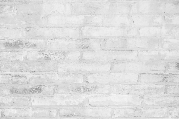 Free photo white brick wall