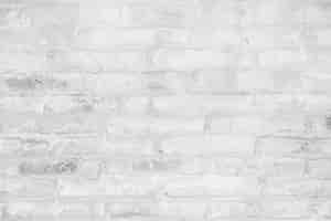 Бесплатное фото Белая кирпичная стена