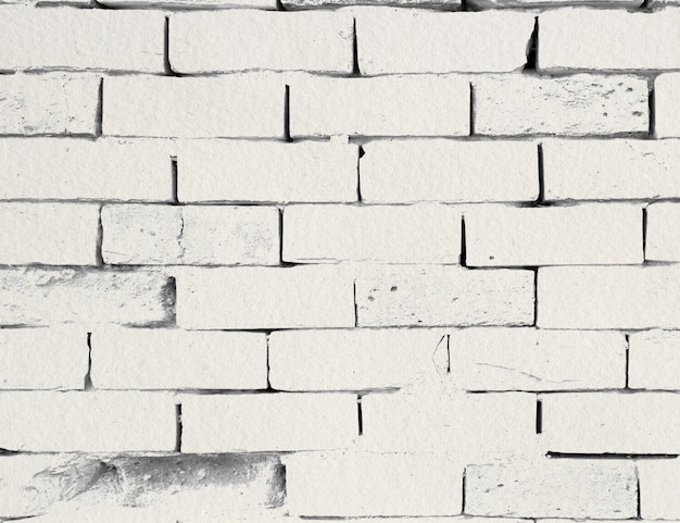 White brick wall