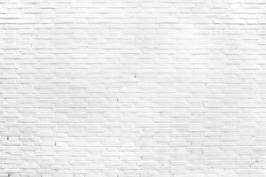 Free photo white brick wall