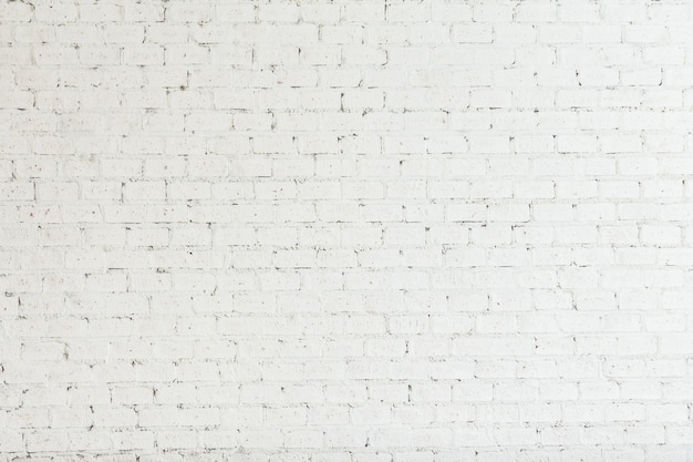 White brick wall