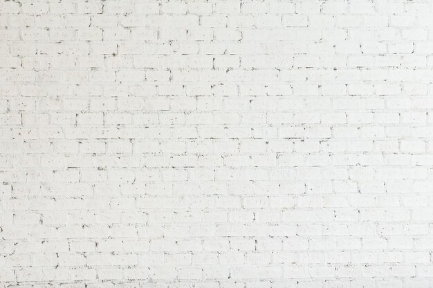 White brick wall