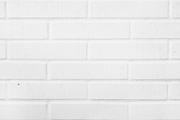 White brick wall