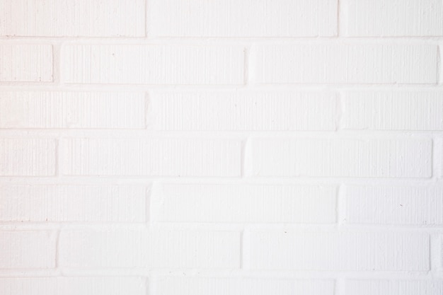 White brick wall