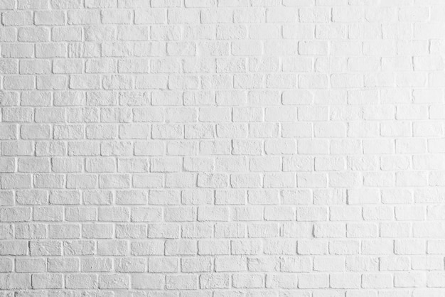 White bricks wall texture