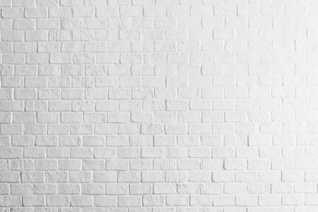 White bricks wall texture