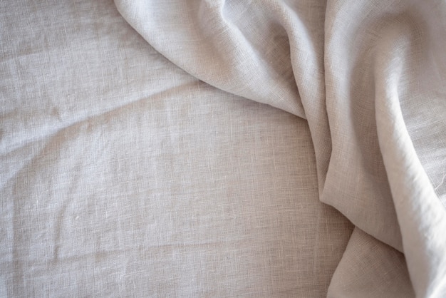 Бесплатное фото Белая ткань для пошива одежды