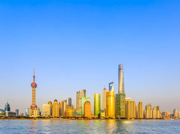 white clouds office sunny background china blue sky