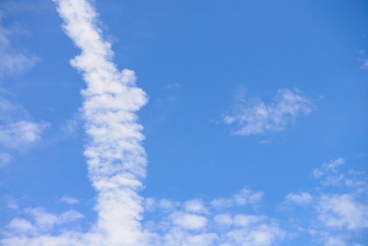 無料Photo 青空の背景と白い雲
