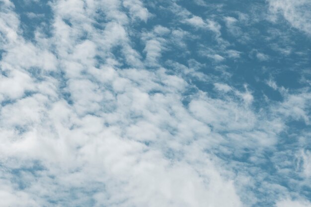 White cloudy sky textured background