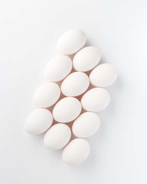 White eggs composition