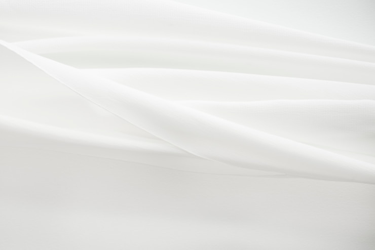 Free Photo white fabric texture background design element