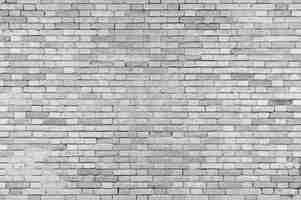 Free photo white grunge brick wall background